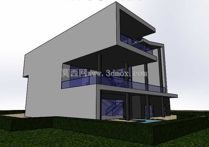 constru??o de uma casa com solidworks建筑