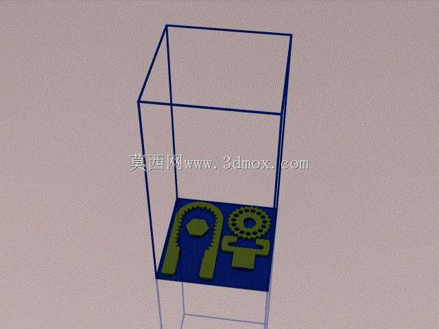 扶壁3D可打印螺纹螺栓夹具