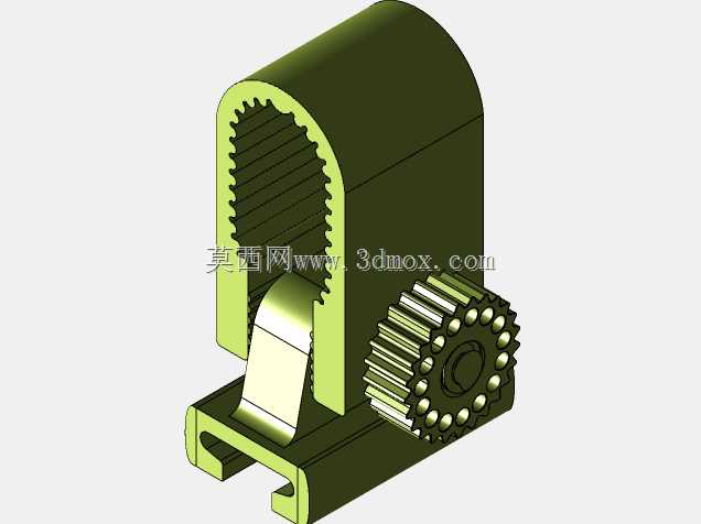 扶壁3D可打印螺纹螺栓夹具