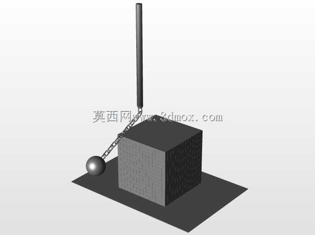 立方体破坏动画