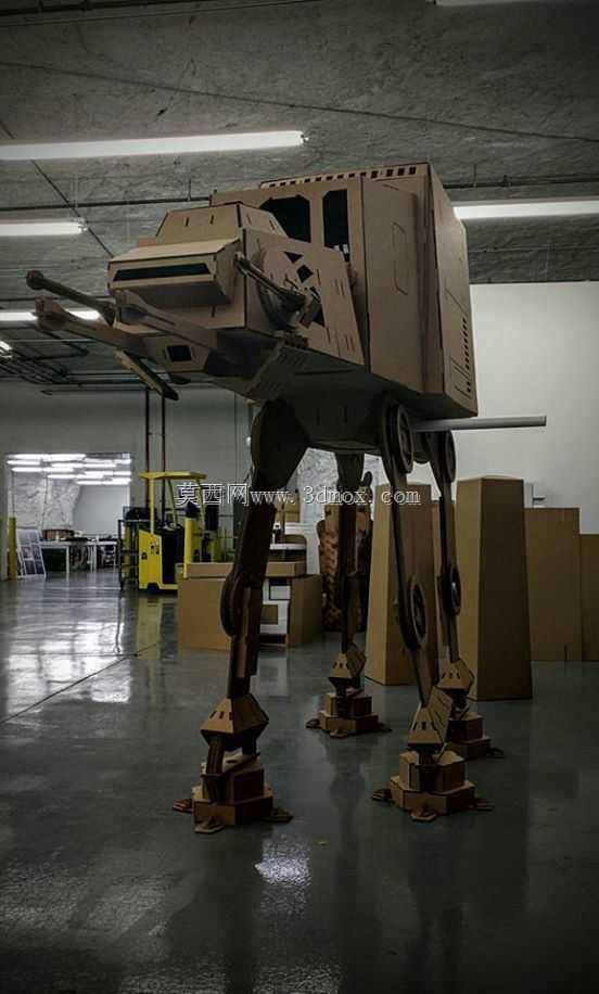 AT-AT,星球大战,金属板拼图,3d拼图,金属工艺设计