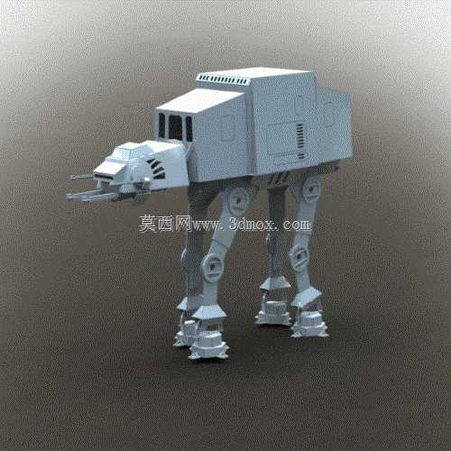AT-AT,星球大战,金属板拼图,3d拼图,金属工艺设计