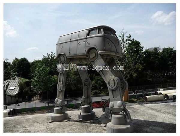 AT-AT,星球大战,金属板拼图,3d拼图,金属工艺设计