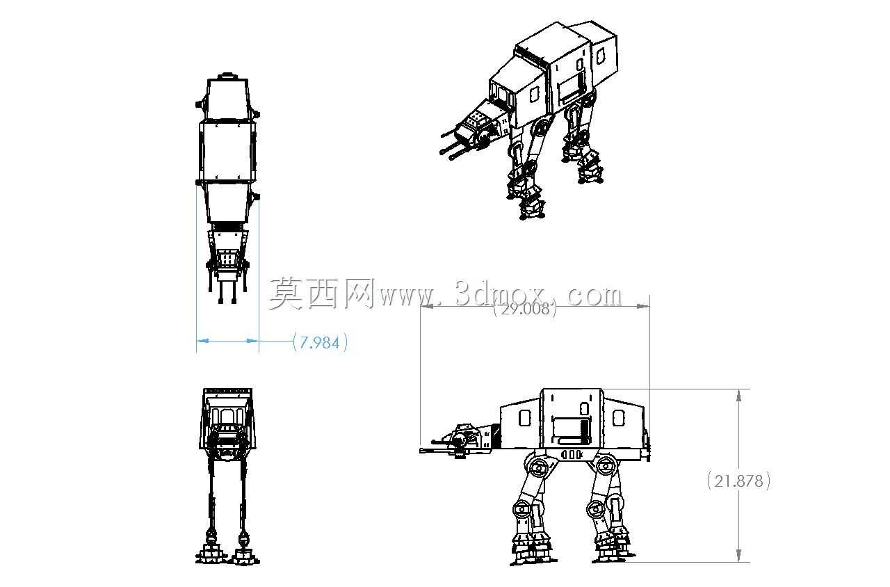 AT-AT�������ս��������ƴͼ��3dƴͼ�������������