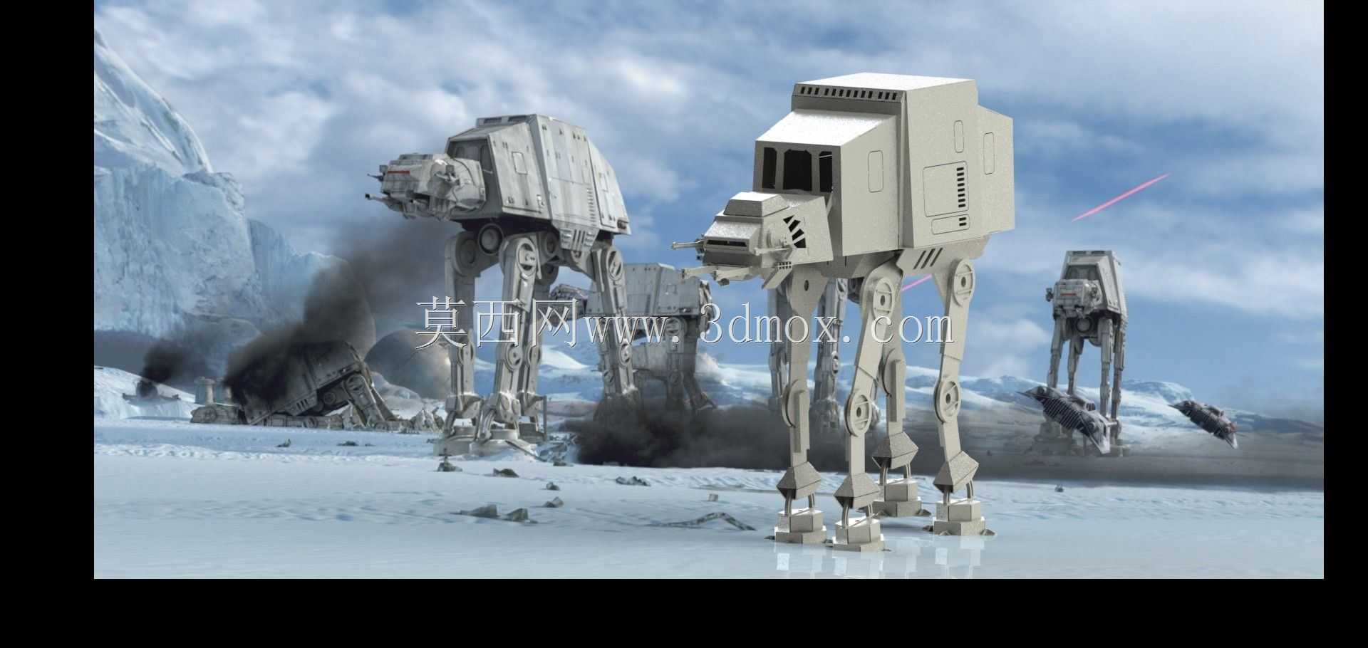 AT-AT�������ս��������ƴͼ��3dƴͼ�������������