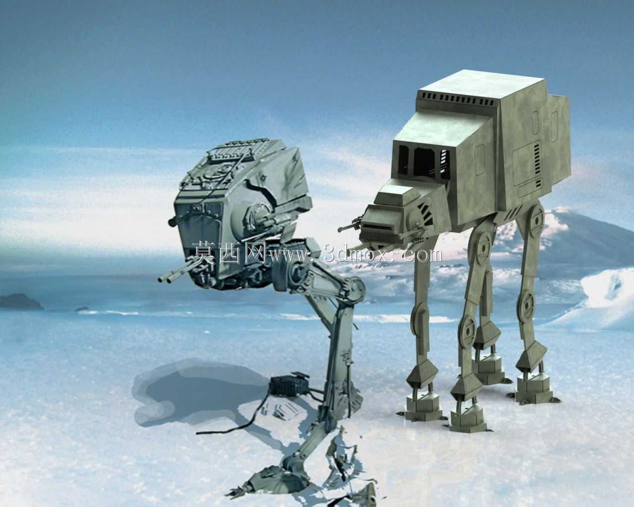 AT-AT�������ս��������ƴͼ��3dƴͼ�������������