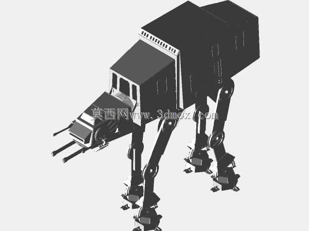 AT-AT,星球大战,金属板拼图,3d拼图,金属工艺设计