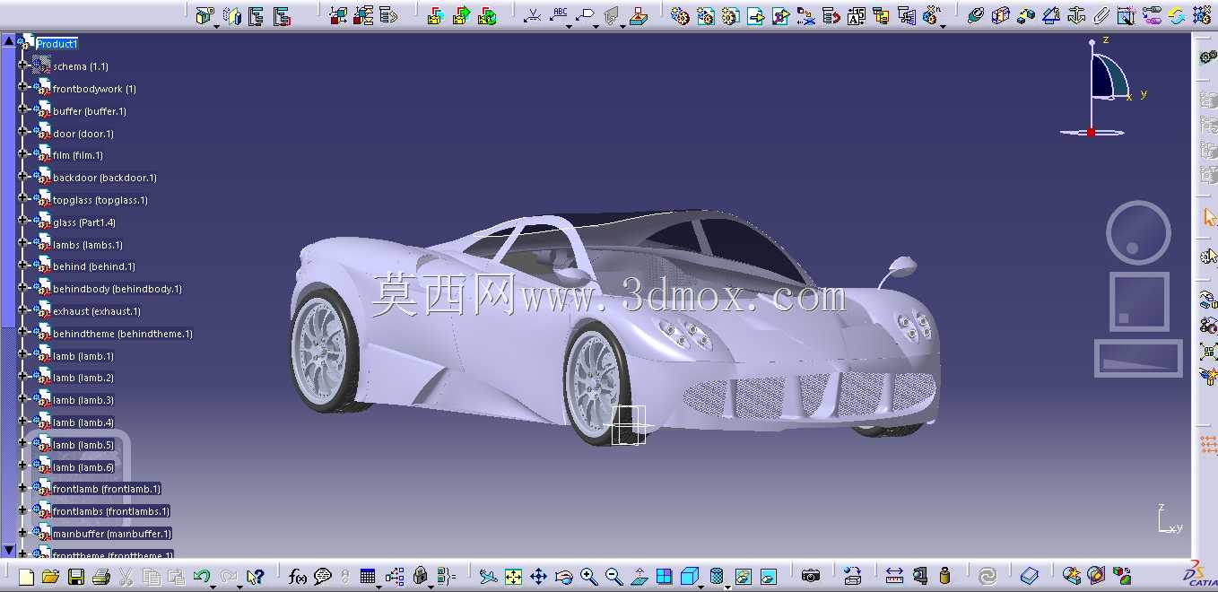 Pagani Huayra Catia��5��