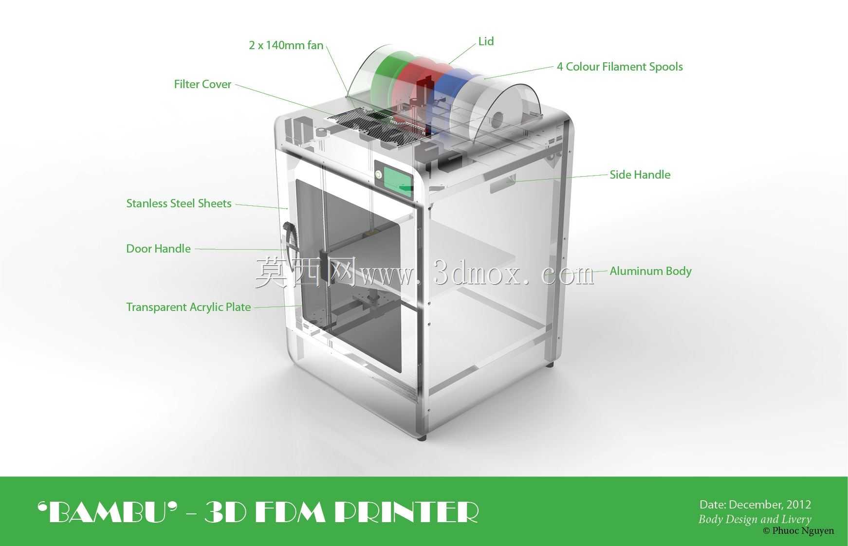 BAMBU 3D打印机