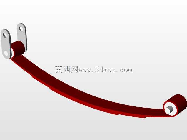 带钢板弹簧的底盘