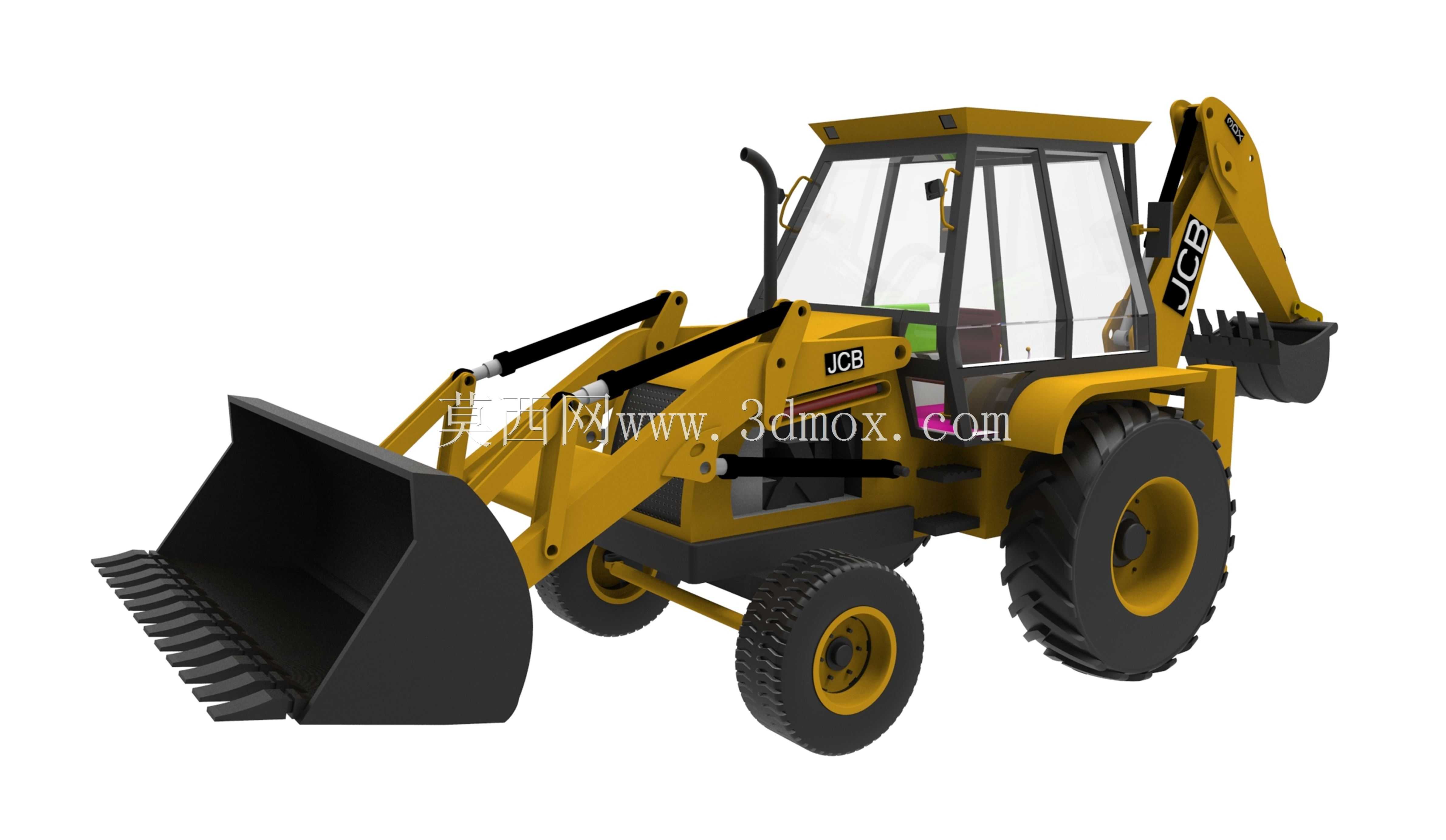 带组件的JCB 3DX