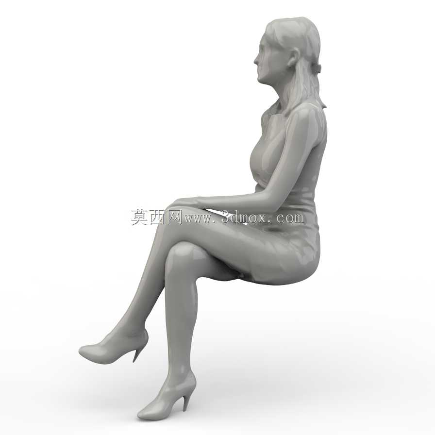 坐着的女人