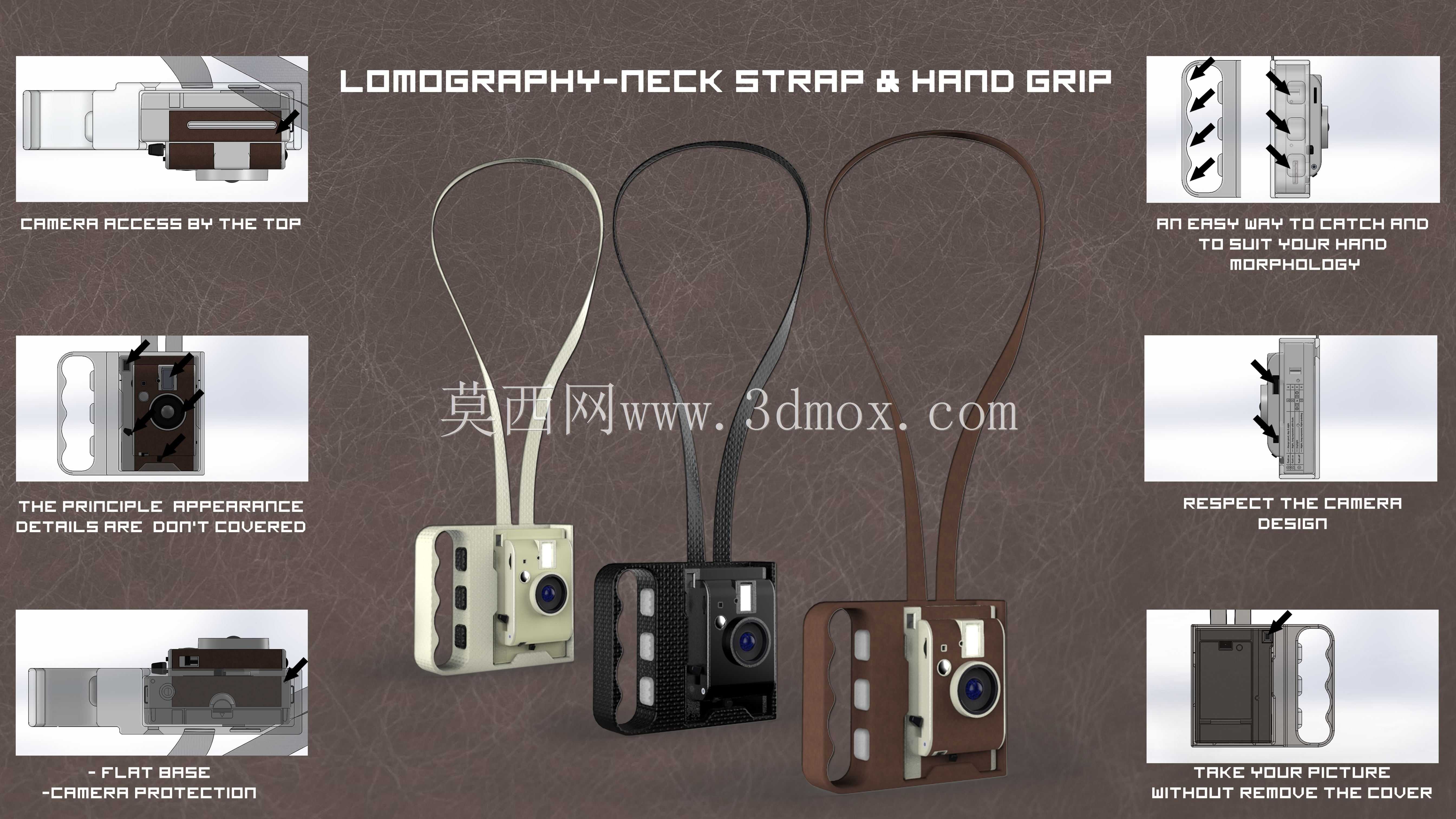Lomagraphy颈带\u0026手柄配件