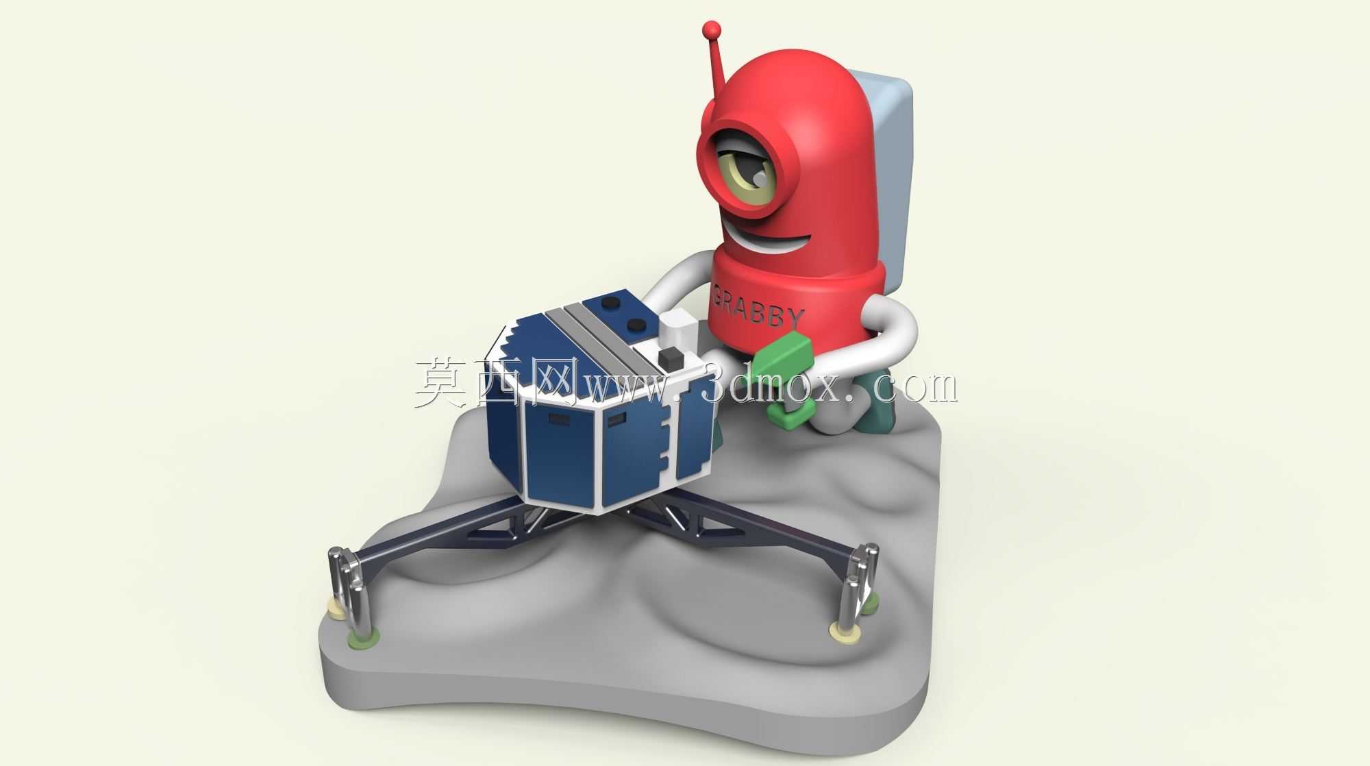 在彗星上抓取