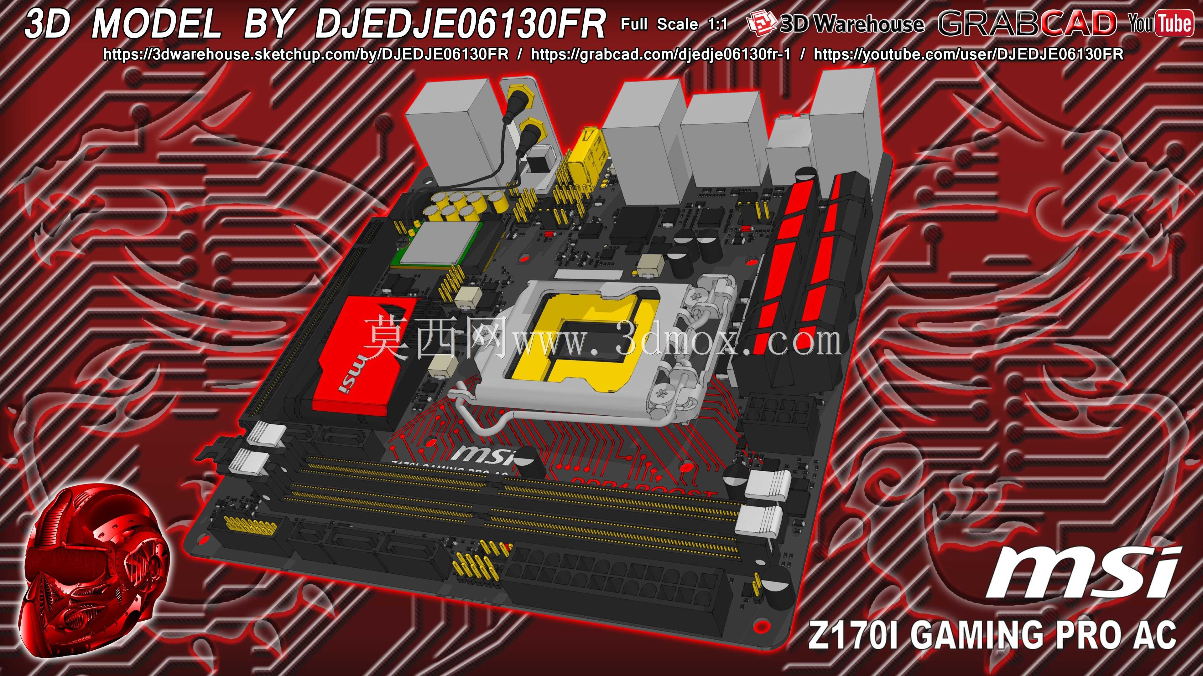 MSI_Z170I_GAMING_PRO_AC_作者:DJEDJE06130FR