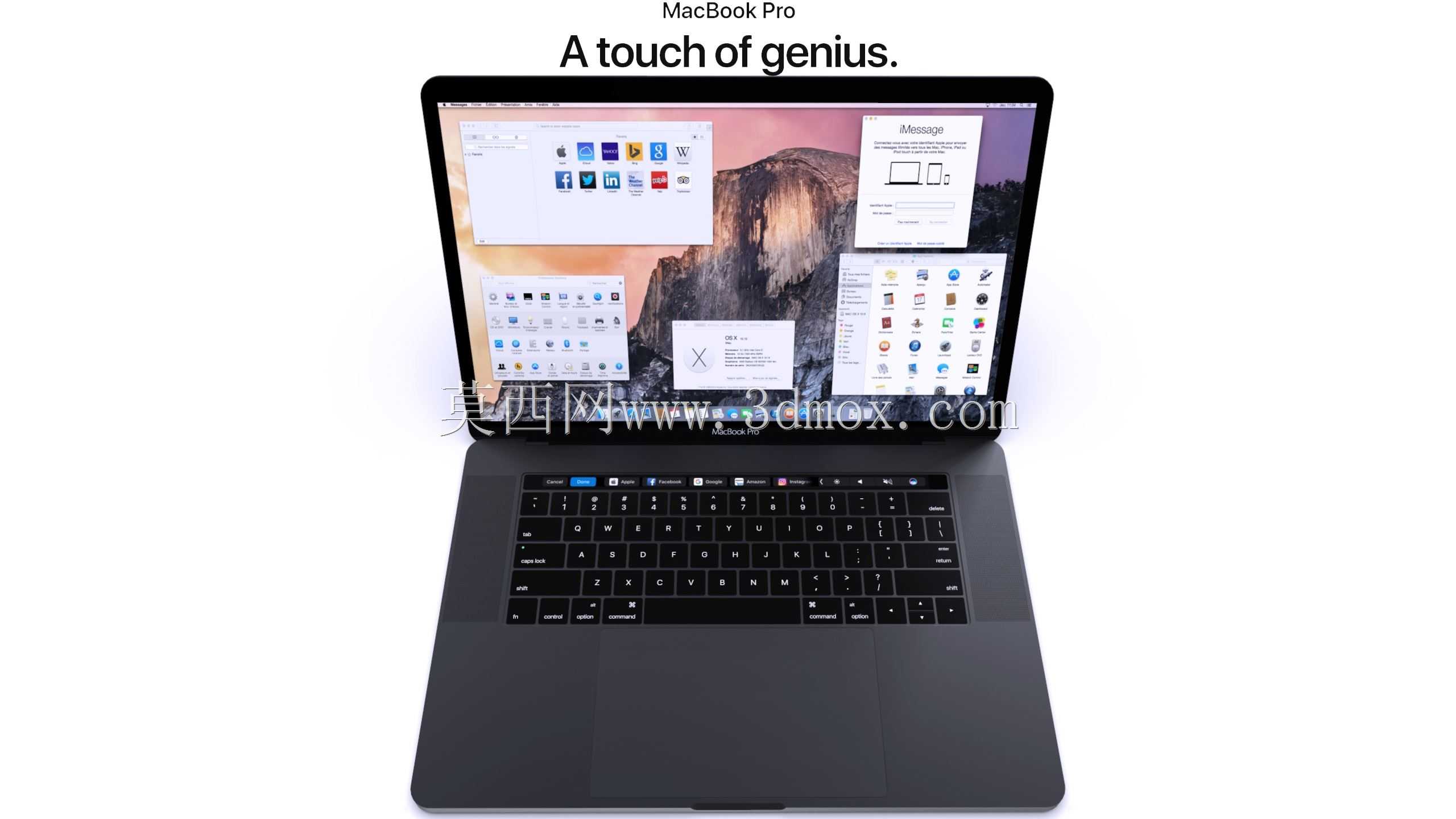 MacBook 15触摸屏2017