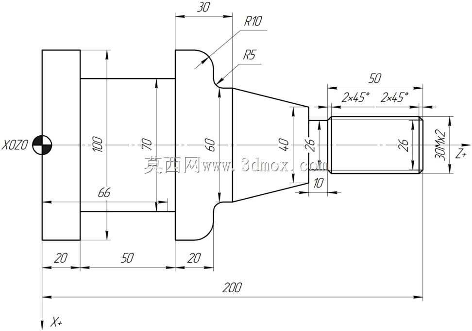 编程Fanuc 0iT\u0026数控仿真器