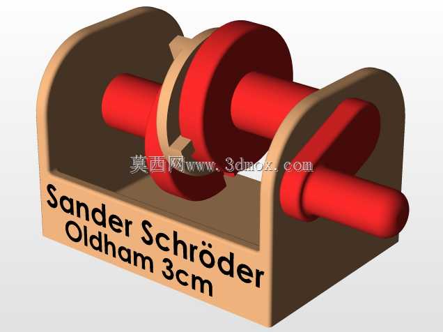 Scotch Yoke\u0026 Oldham��SolidWorks'15��