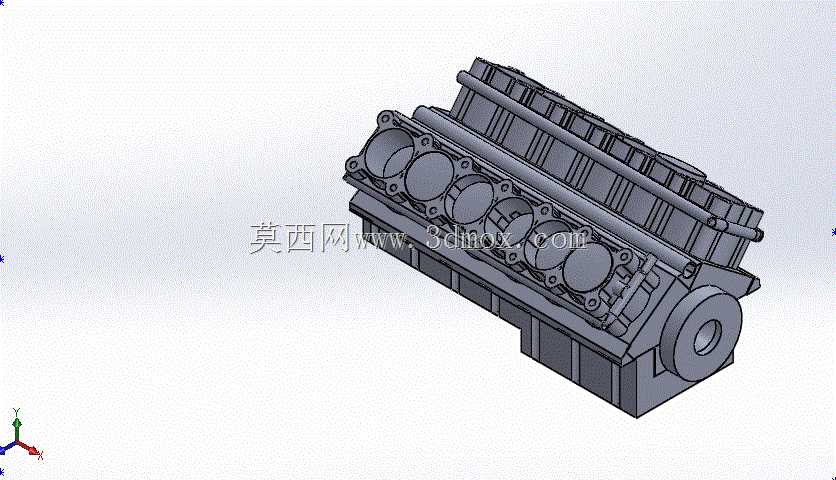 12缸发动机总成