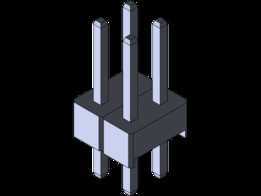 2X2 2.54mm�ھ���ͷ