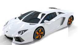 Aventador曲面模型