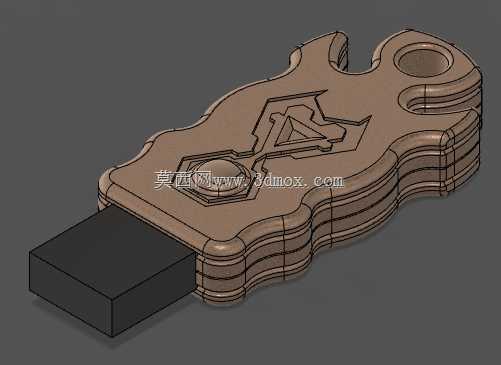 USB盒金属3D打印或塑料也,任何你想要的