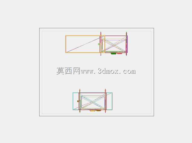 病床侧柜及1号桌