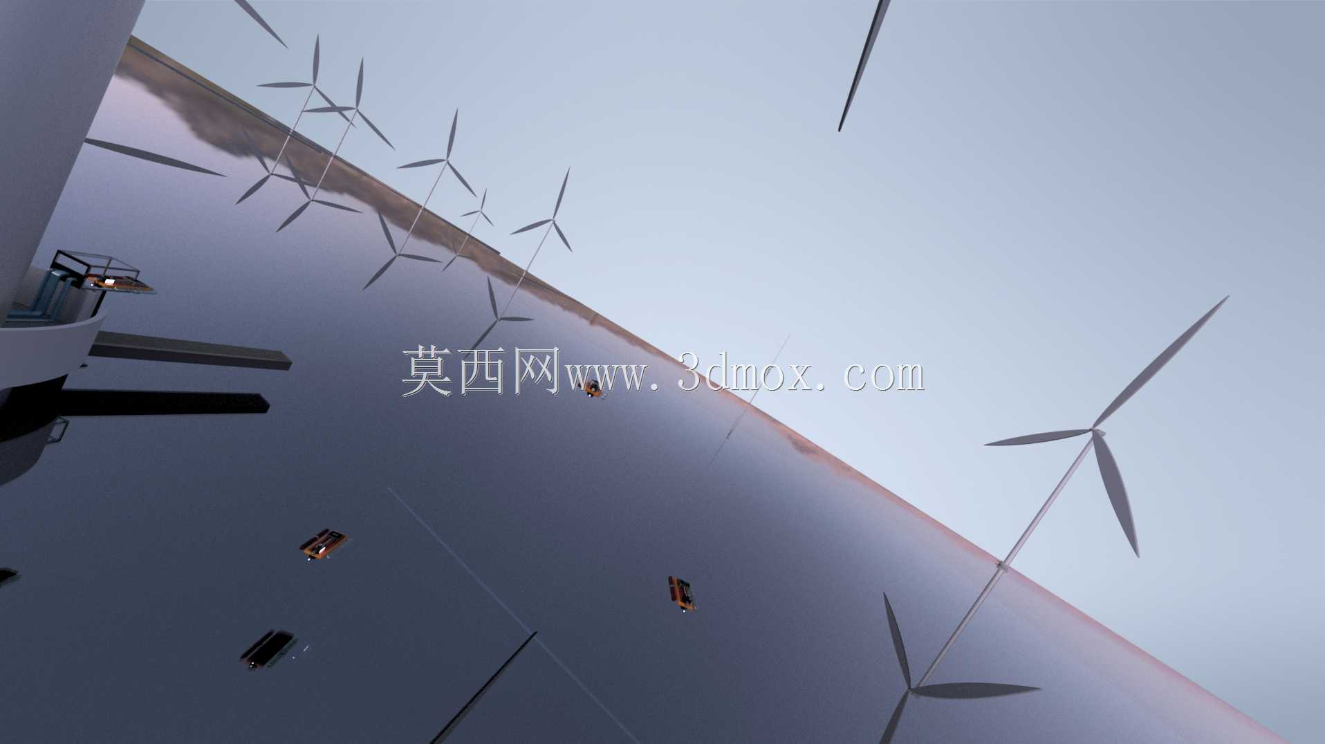海洋研究两栖无人机。氢动力。