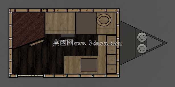 Tiny Home 7x11'����Tiny HouseСľ�ݽ���3D Fusion Cad DWG