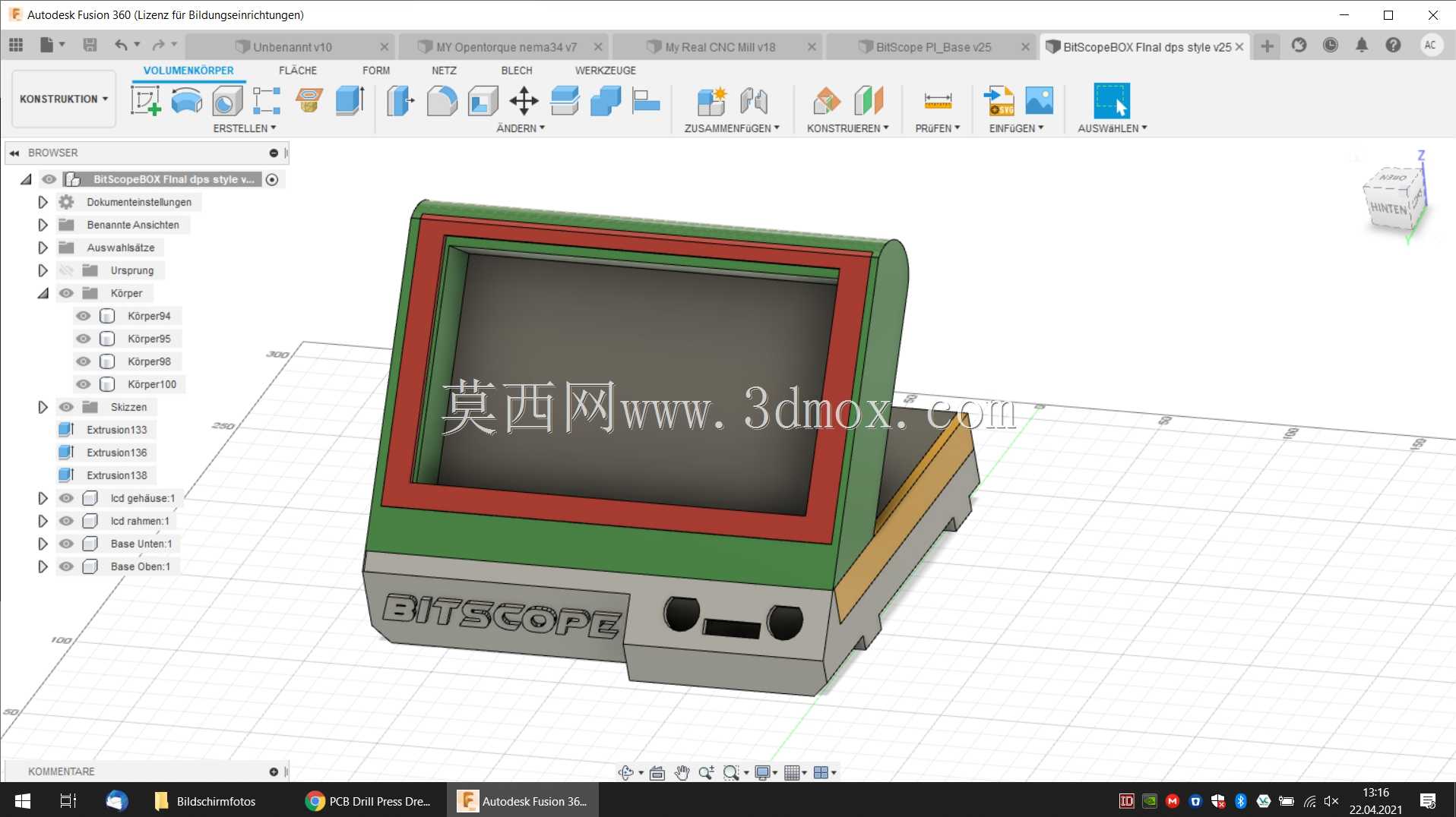 BitScope微型Raspberry 7英寸触摸盒