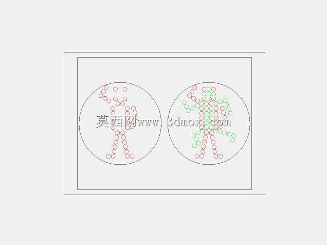 交通灯。扫描电镜á福罗