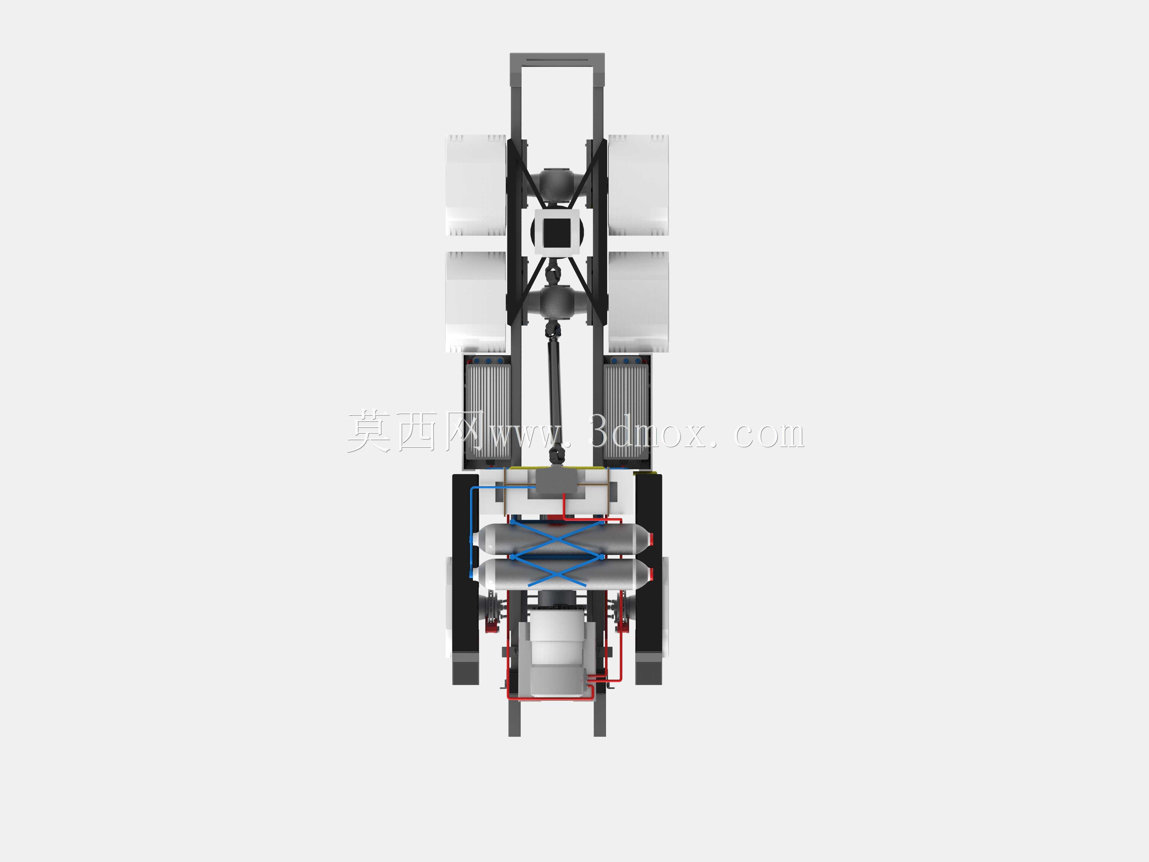 氢燃料电池-锂离子电池混合动力汽车