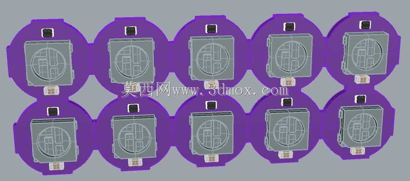 WS2812b单LED PCB