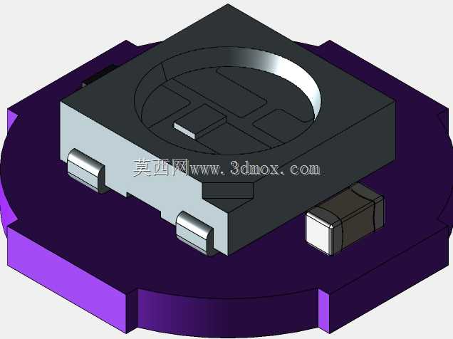 WS2812b单LED PCB