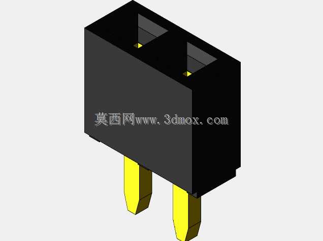 销头-内螺纹-2.54 mm-不同的销编号