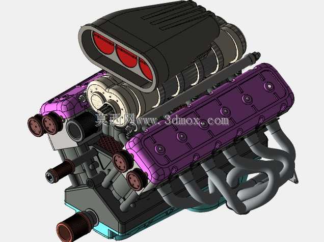 V12发动机总成
