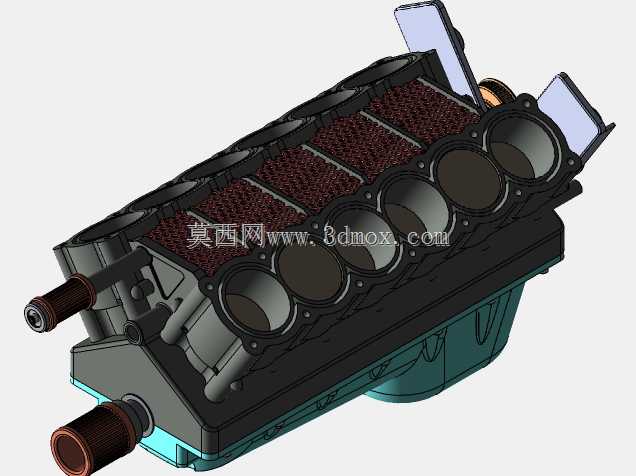 V12发动机总成
