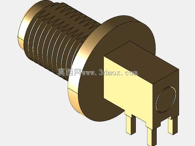 Amphenol RF 3 GHz TNC隔板直角PCB同轴连接器