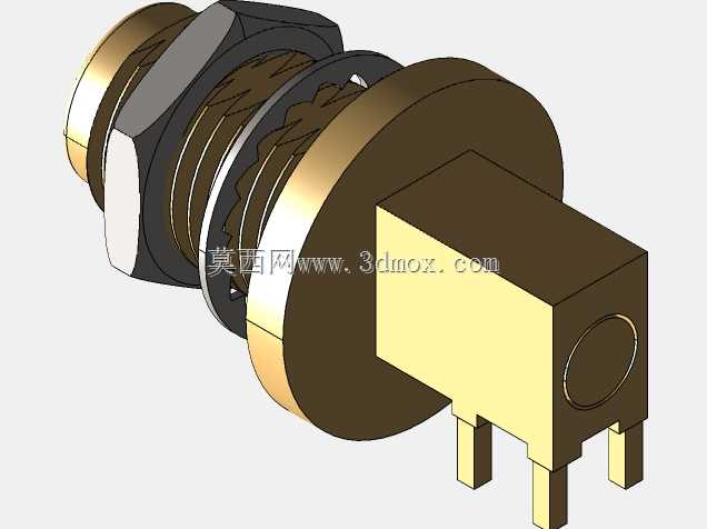Amphenol RF 3 GHz TNC隔板直角PCB同轴连接器