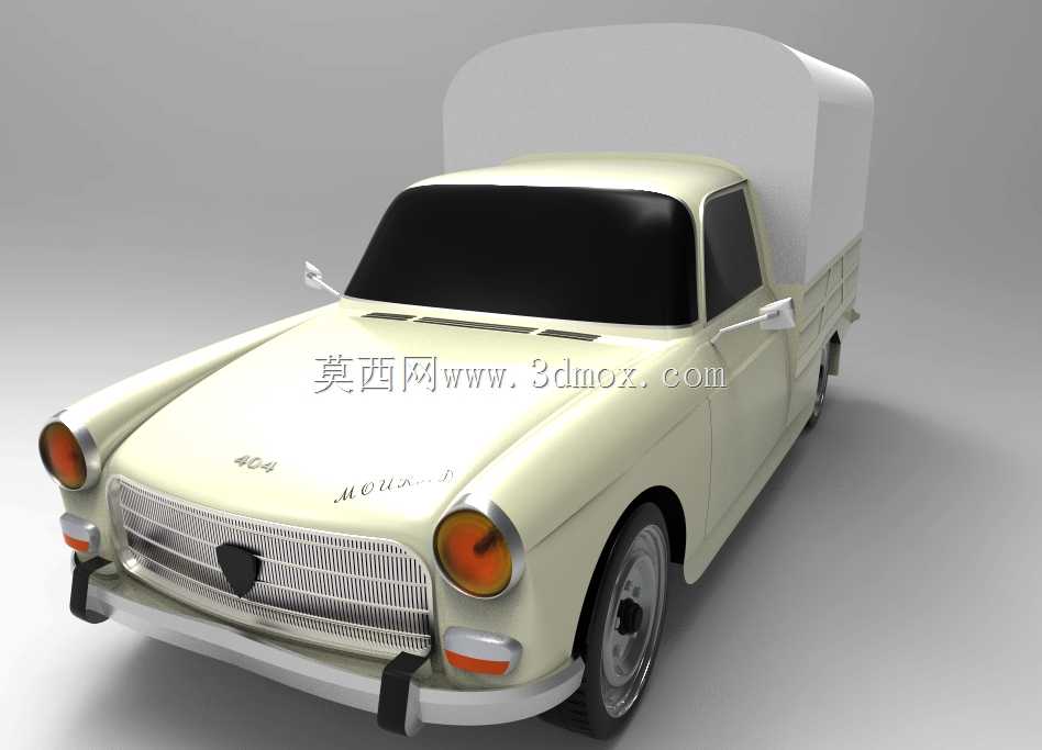 标致404皮卡3d版