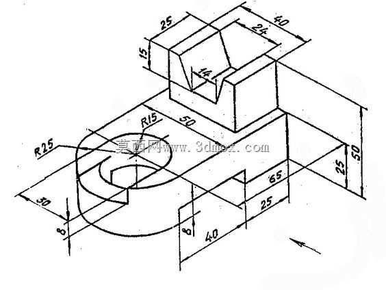 CAD������ϰ4���ٹ���ʵ��Autodesk Inventor Pro