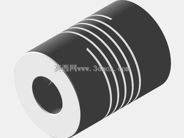 铝制挠性联轴器/联轴器螺旋轴5mm x 8mm