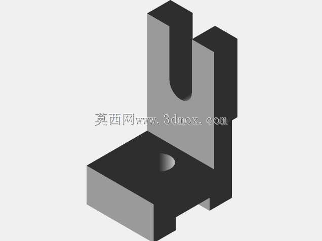 根据提供的机械图纸进行三维CAD设计9
