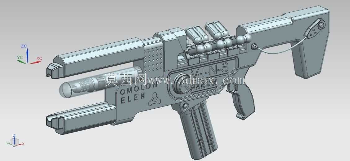 电子游戏枪武器设计