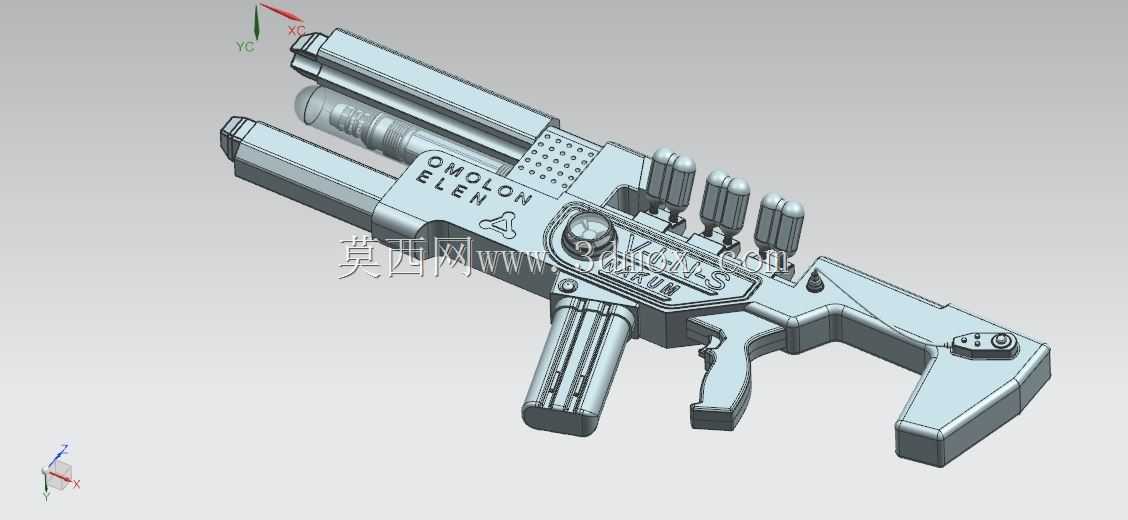 电子游戏枪武器设计