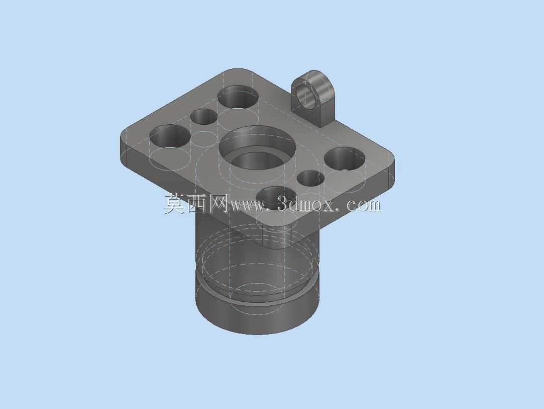 CAD PO��PVԲ���ε���֧��/Soporte de Base cilindrica PO��PVPrismacad.it Autodesk Inventor Pro