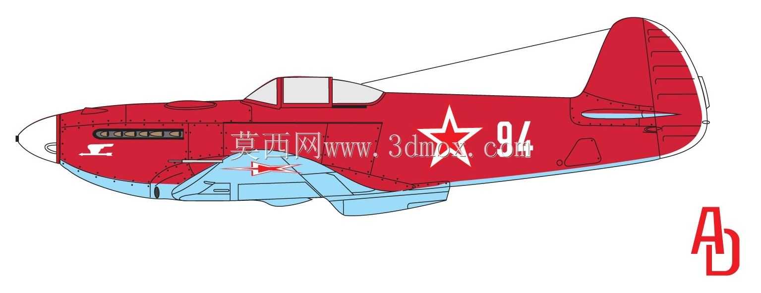 YAK 3ƽ��ͼRC