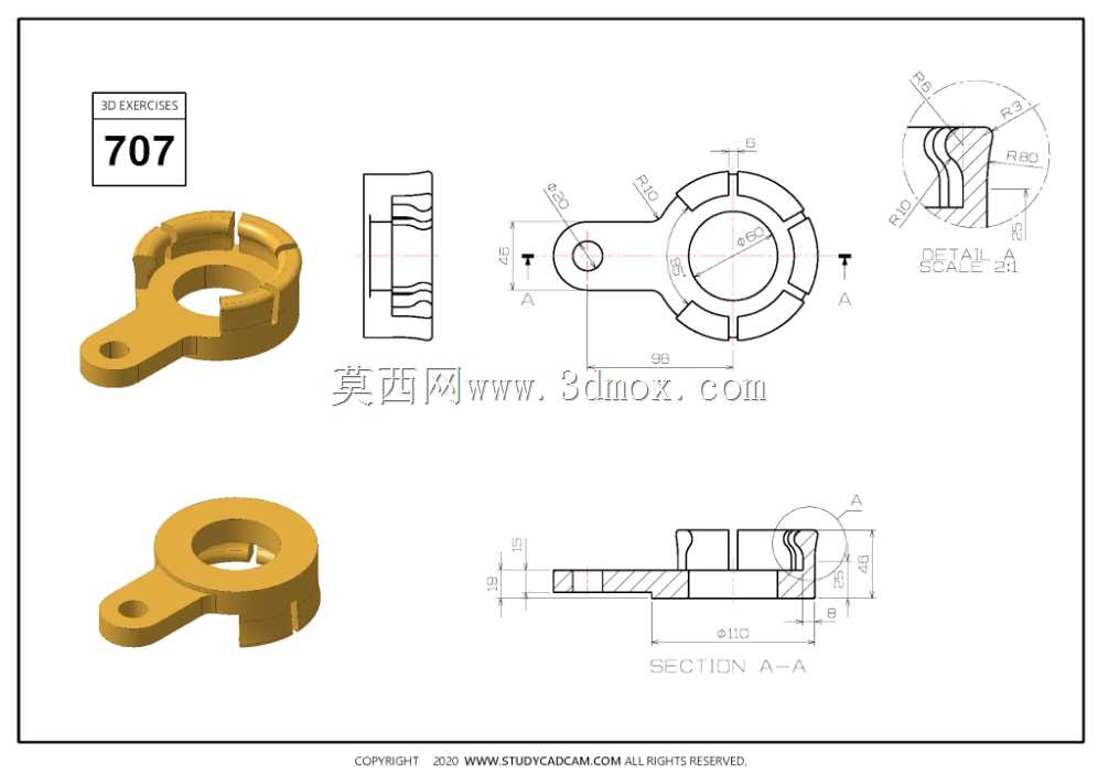 ѧϰcadcam CAD��ϰ707 Autodesk Inventor pro