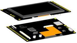 4.3Ӣ��TFTLCD��ʾ���ư����ͨ�Žӿ�