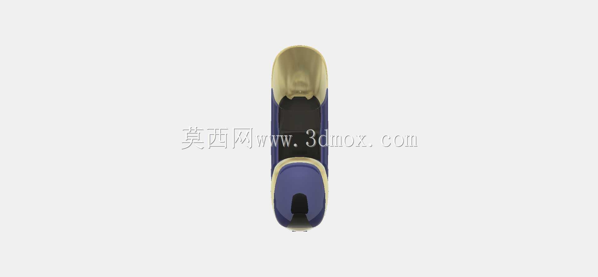 封闭式高跟鞋。